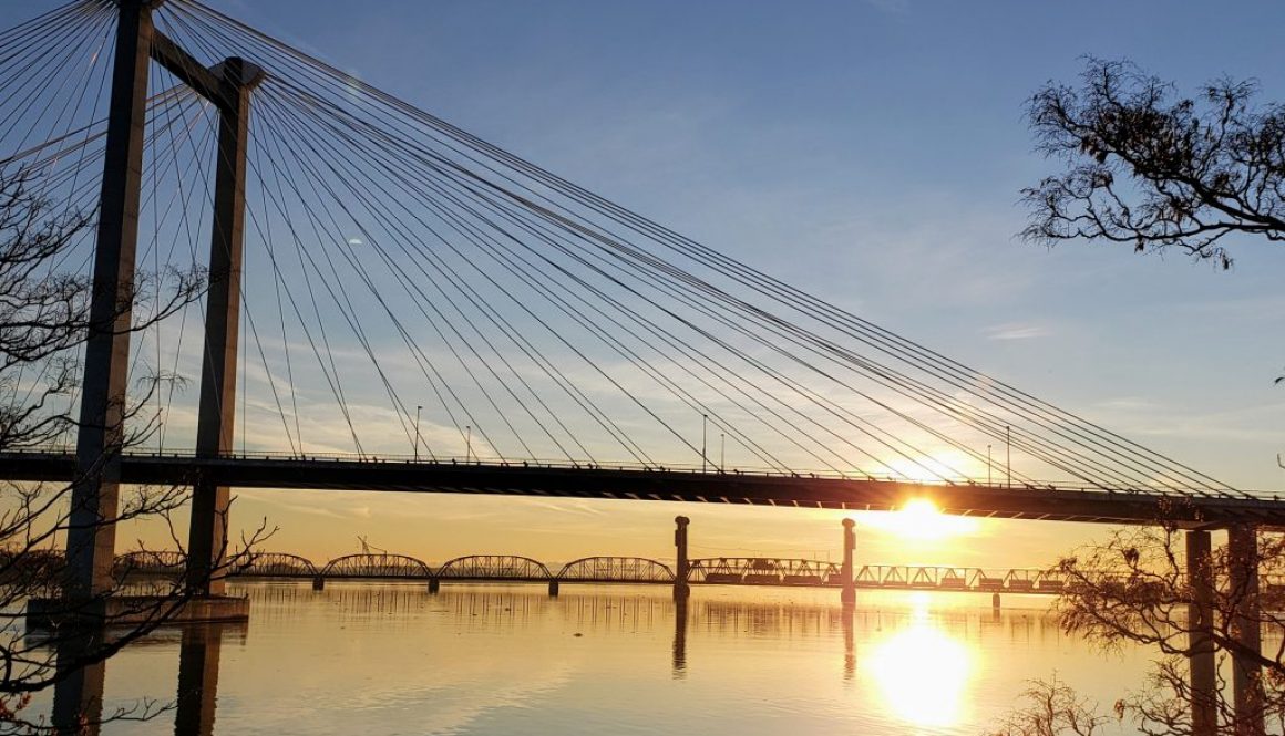bridge sunrise